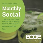 Next Monthly Social Evening