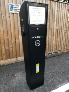 Estuary League of Friends' EV Charger , part-funded by ECOE, is now installed and ready to go. 