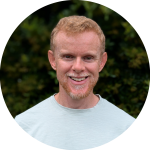 Dan Grey, ECOE's O&M coordinator. He is a white man with red hair and beard. 