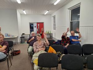 Voting in full swing